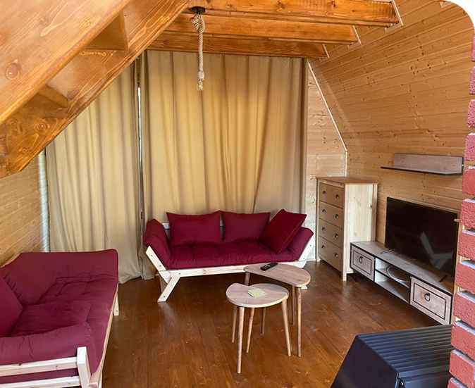 Chalet cu 2 dormitoare